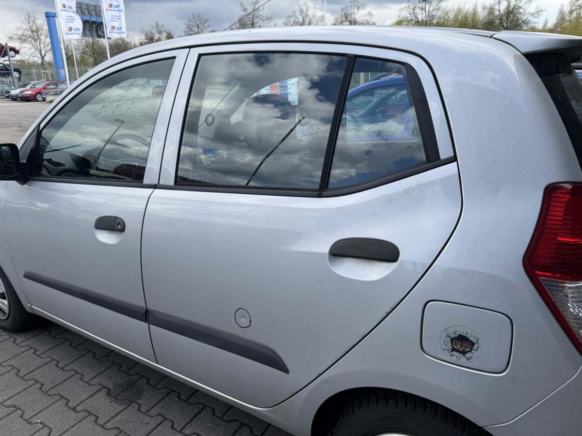 Hyundai I10 PA original T&uuml;r hinten links HD Sleek Silver Bj.2010